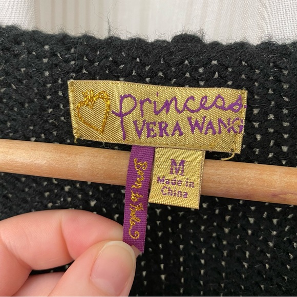 Princess Vera Wang black & neon knit sweater✨ - Picture 4 of 6